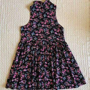 Torrid Floral Print Button Front Challis Dress size 00